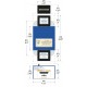 Com-Power ISN-T8 Impendace Stabilization Network 150 kHz to 30 MHz