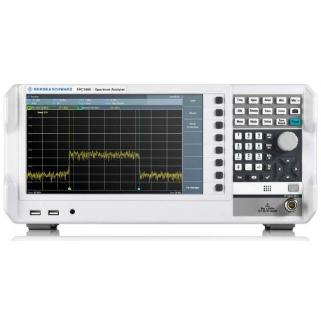 Rohde & Schwarz FPC1000 Spectrum Analyzer - Front Panel