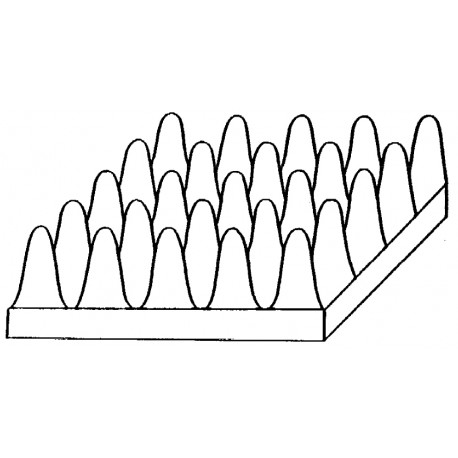 Cuming Microwave C-RAM RFA High Performance Convoluted RF Absorber