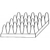 Cuming Microwave C-RAM RFA High Performance Convoluted RF Absorber