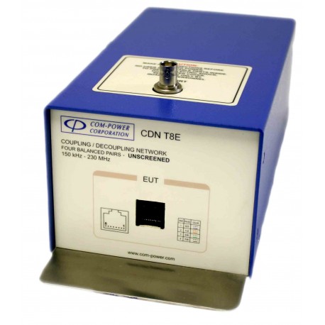 Com-Power CDN-T8E Coupling/Decoupling Network for Communication Lines - EMC Test Equipment