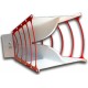 EMCO (ETS-Lindgren) 3115 Double-Ridged Waveguide Horn Antenna