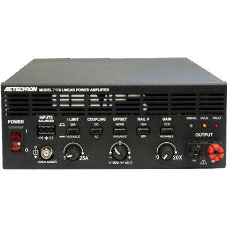 AE Techron 7118 High-Speed AC/DC Amplifier With Precision DC Supply