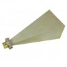 SGHA1240M Standard Gain Horn Antenna 8.2 - 12.4 GHz, 20 dB Gain