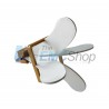 QRHA18G-OB 1 - 18 GHz Open Boundary Quad Ridge Horn Antenna