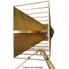 AH Systems SAS-570 Double Ridge Horn Antenna, 170 MHz - 3 GHz - EMC Test Equipment