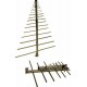 AH Systems SAS-512F-4 Directional Log Periodic Antenna, 190 MHz - 4 GHz - EMC Test Equipment