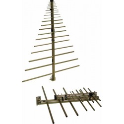 AH Systems SAS-512F-4 Directional Log Periodic Antenna, 190 MHz - 4 GHz