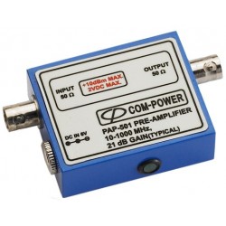 Com-Power PAP-501 EMC Preamplifier, 10 MHz - 1000 MHz, 21 dB Gain