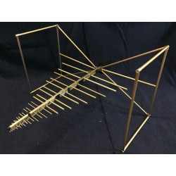 AH Systems SAS-521F-7 Bilogical Antenna, 25 MHz - 7 GHz